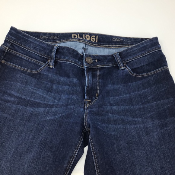 DL1961 Cindy Slim Bootcut 4 Way Stretch 360 Comfort Blue Size 30 - Picture 2 of 10